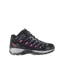 Botas de Montaña Hi-Tec Corzo Mid Waterproof Black-Molten Lava Hombre