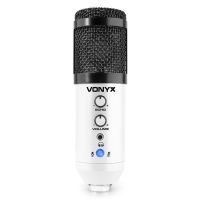 microfono vonyx cms320w usb cardioide con filtro antipop y soporte ajustable