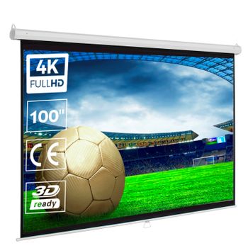 Pantalla para proyector Manual 100