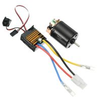 motor 540 esc de 60a con escobillas de carbono eje para crawler rc 110 3175 mm de diametro piezas para coche rc