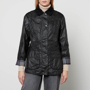 Barbour Beadnell Cotton Waxed Jacket - UK 16