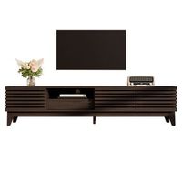 mueble de tv - mueble para salon - tablero de particulas - natural 170x35x40cm