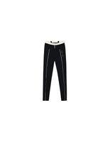 mallas black limba streetflex mujer negro  crema