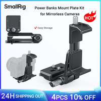 kit de placa de montaje smallrig power banks para camaras sin espejo con placa de liberacion rapida para arca-swiss ajustable -4695