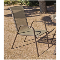 pack de 4 sillones apilables para jardin y terraza