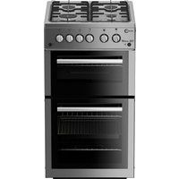 flavel mlb51nds gas cooker - silver silver