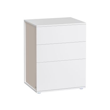 Montaje Ultrarrápido sin Herramientas Toolless, Blanco Mate + Beige Capuchino