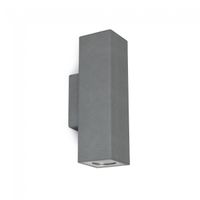 aplique de pared exterior stone 2 luces