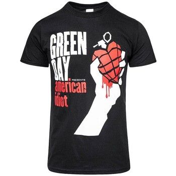 Green Day Camiseta manga larga American Idiot para mujer