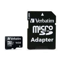 tarjeta microsdhc verbatim premium 16 gb clase 10 10 mbs negra