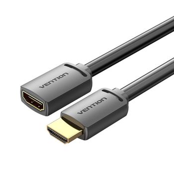 Vention Cable Alargador HDMI 4K Macho/Hembra 1m Negro