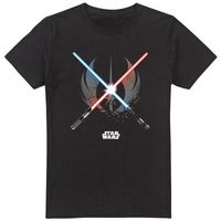disney camiseta crossed blades para hombre