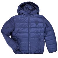 guess abrigo de plumas hooded ls padded puffer w zip para nina