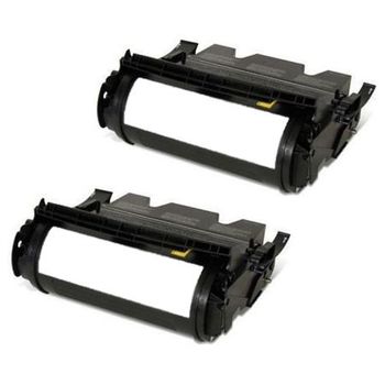 Compatible Multipack Lexmark T630 Printer Toner Cartridges (2 Pack) -12A7465