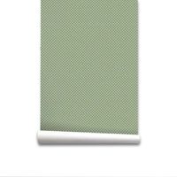 papel pintado lunares verdes
