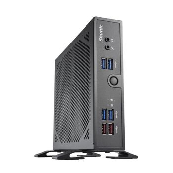 Barebone Shuttle DS50U Intel Celeron 7305 64GB RAM DDR5 M.2 PCIe Ethernet 2,5 GbE