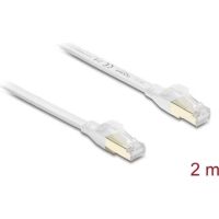 cable de red delock rj45 cat81 uftp 2 metros blanco