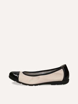 CAPRICE Ballerina, beige, made of Leather, Size 36