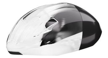 Carcasa aero para casco de carretera julbo finisher translucido negro