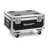 flight case beamz fl72b para 6 luces de escenario
