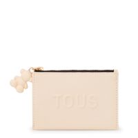 tous monedero tarjetero beige 395910495-008
