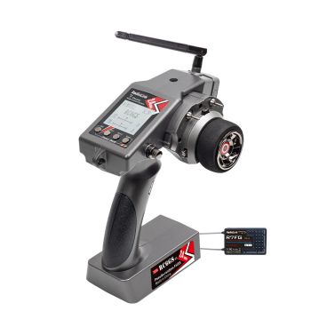 Radiolink RC6GS V3 Transmisor de Radio de 7CH Integrado con Giroscopio para Vehículos y Barcos RC