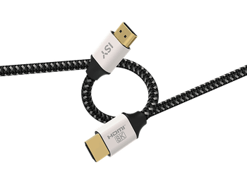 Cable HDMI - ISY IHD-9024, 8K, Ultra High Speed, 3 metros, 48 Gbps, 2.1