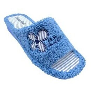 Berevere Pantuflas Ir por casa señora v 6029 azul para mujer