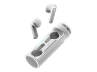 auriculares true wireless - vieta pro rolling autonomia 19 h microfono usb-c bluetooth blanco