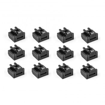 Smart Keeper Pack 12 Bloqueos para Puertos RJ45 Negro
