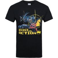 dessins animes camiseta built for action para hombre