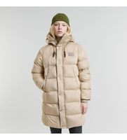 g-star para mujer d25188-b958-b736 parka whistler puffer beige s casual poliester reciclado sostenible