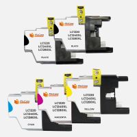 pccom essential brother lc1240xllc1220xllc1280xl cartucho tinta compatible negrocianmagentaamarillo pack 5