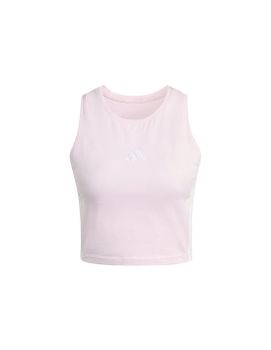 Camiseta Tirantes adidas 3Stripes Pad Tk Mujer Rosa