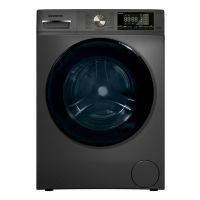 lavadora infiniton wm-s84adx carga frontal 8 kg 1400 rpm clase a dark inox pantalla led