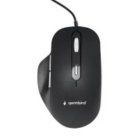 gembird mus-6b-02 raton optico led usb 3600dpi negro
