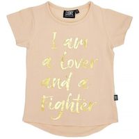 leone 1947 camiseta girl short sleeves chic gold para nina