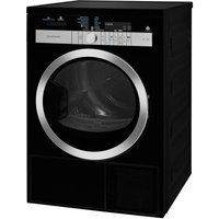 grundig gtn48267gchb wifi-enabled 8 kg heat pump tumble dryer - black black