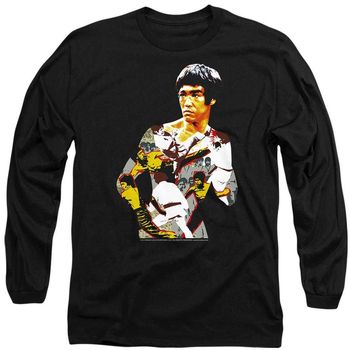 Bruce Lee Camiseta manga larga Body Of Action para mujer