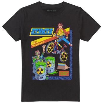 Steven Rhodes Camiseta Stunts For Beginners para mujer
