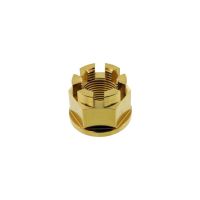 tuerca de husillo de rueda m24x15 inox oro