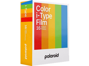 Película fotográfica - Polaroid Color film, Para cámaras i-Type, Doble pack, 16 unidades