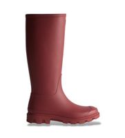 hunter para mujer fru0001251 botas altas downpour burdeos 40 plano ninguno casual granate pvc