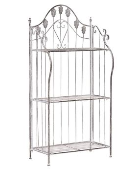 Estantería  59 cm 123 cm metal gris