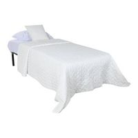colcha poliester 180x260 100 gr blanco