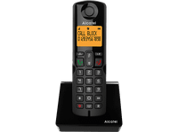 telefono - alcatel s280 single inalambrico bloqueo de llamadas agenda para 50 contactos manos libres negro