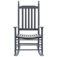 mecedora con asiento curvo madera de alamo gris cfw144738