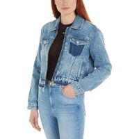 tommy hilfiger cazadora vaquera veste en jean coupe slim para mujer
