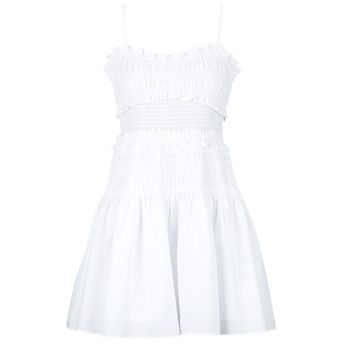 MICHAEL Michael Kors Vestido POPLIN SMOCKED MINI DRESS para mujer