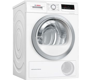 BOSCH Serie 4 WTW85231GB 8 kg Condenser Tumble Dryer - White, White